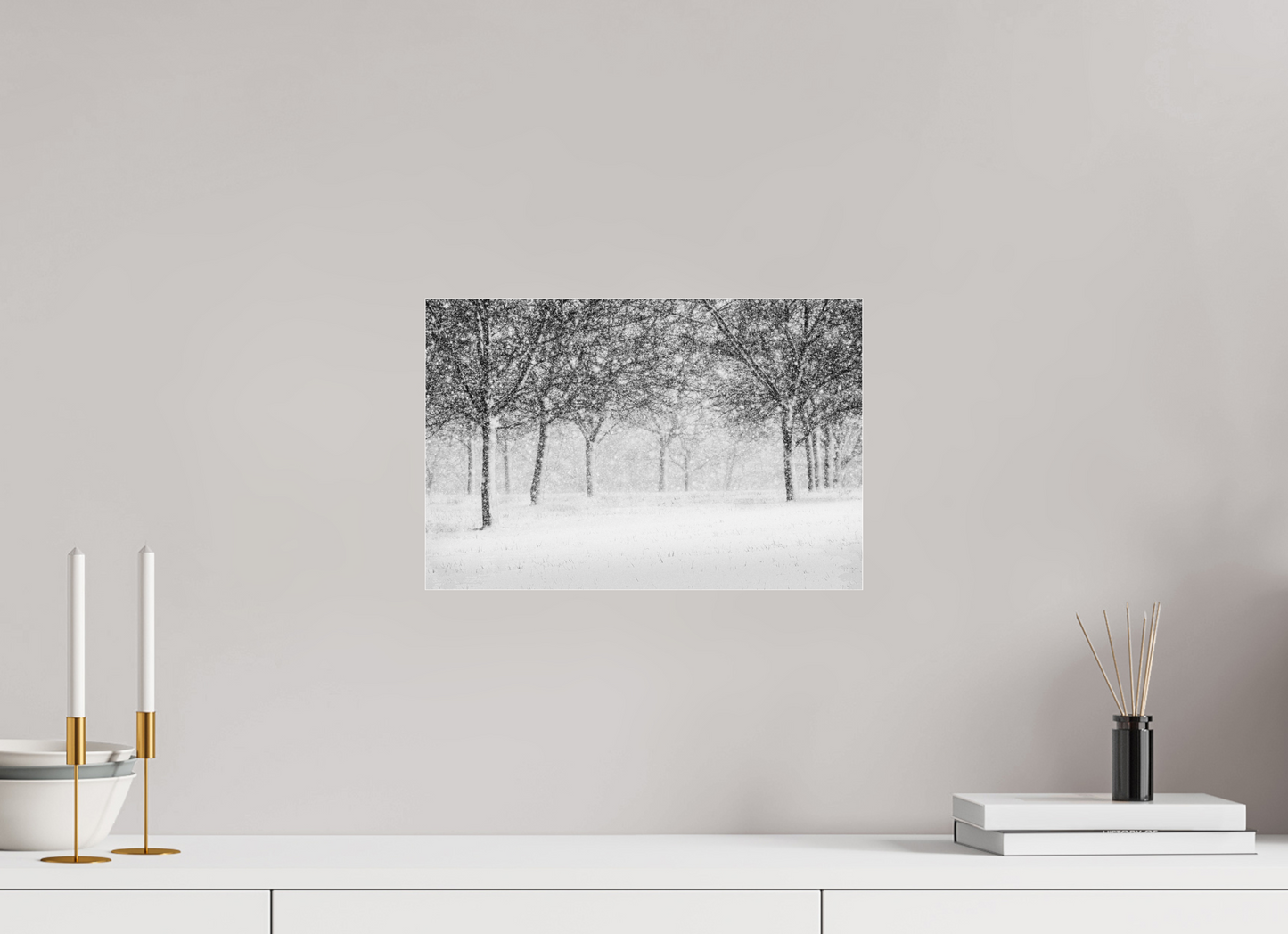 Snowy Orchard 1