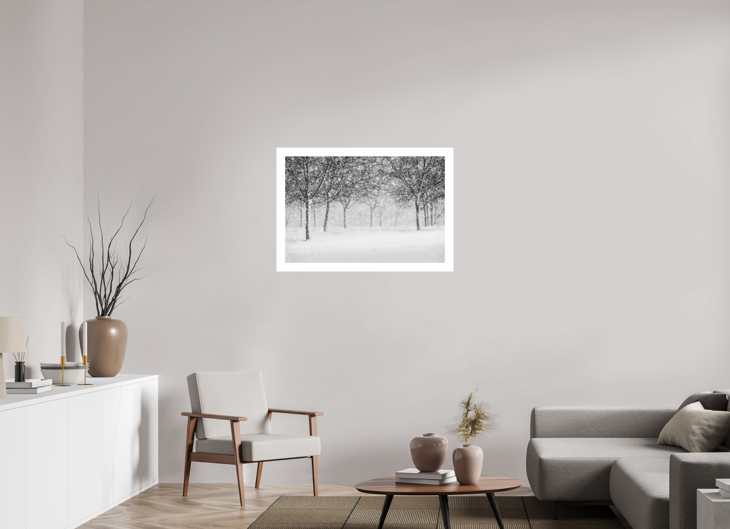 Snowy Orchard 1