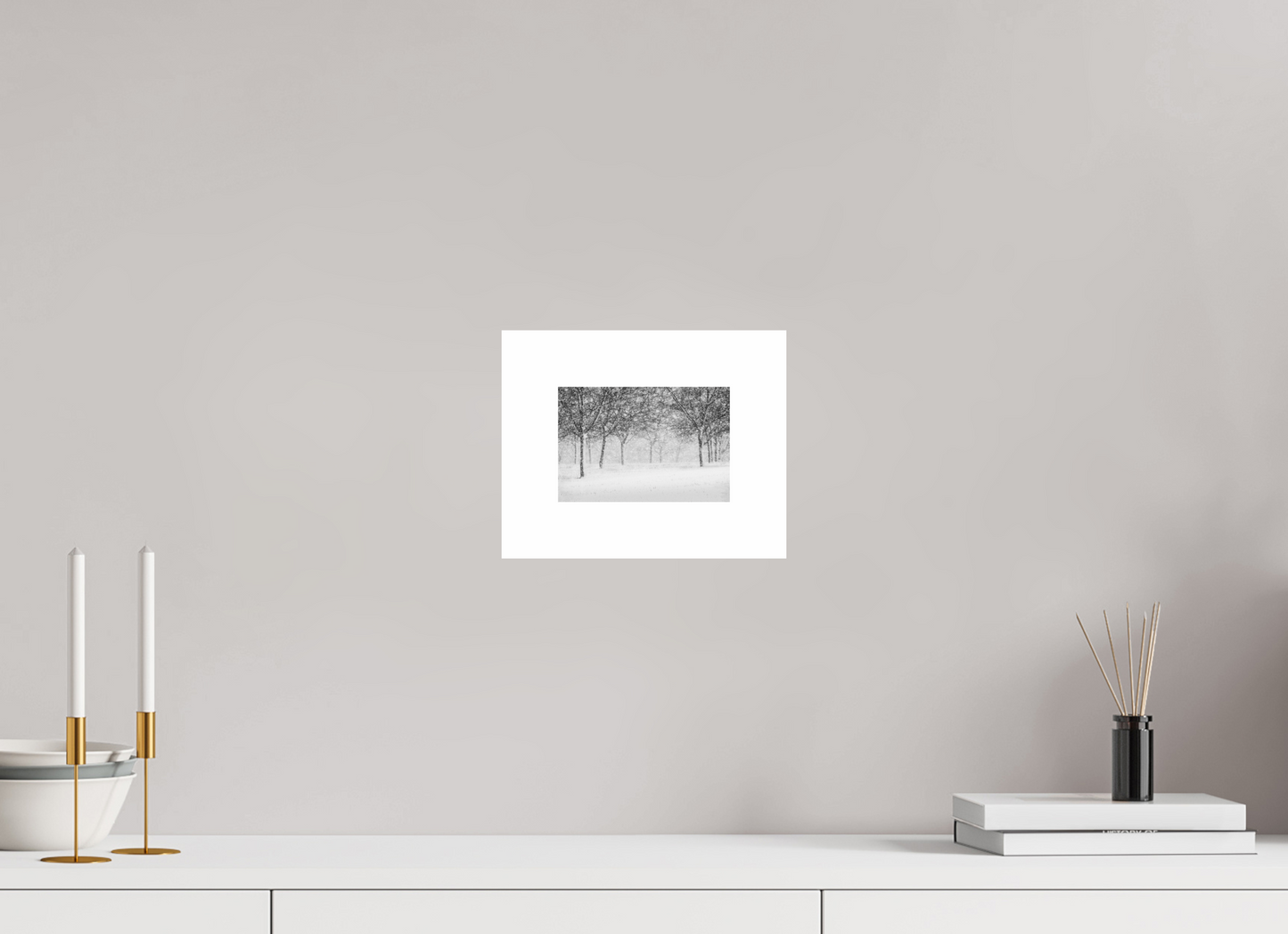 Snowy Orchard 1
