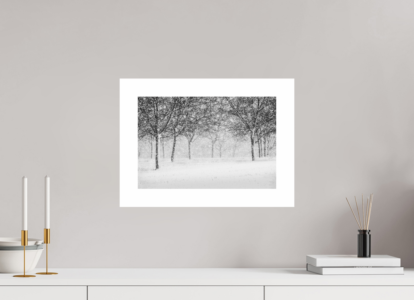 Snowy Orchard 1