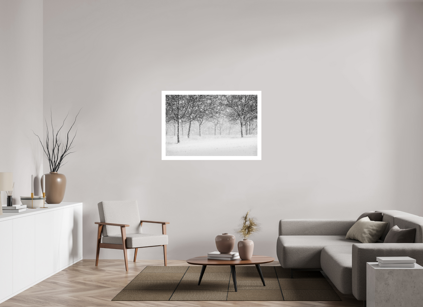 Snowy Orchard 1