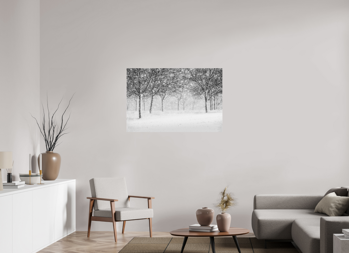 Snowy Orchard 1