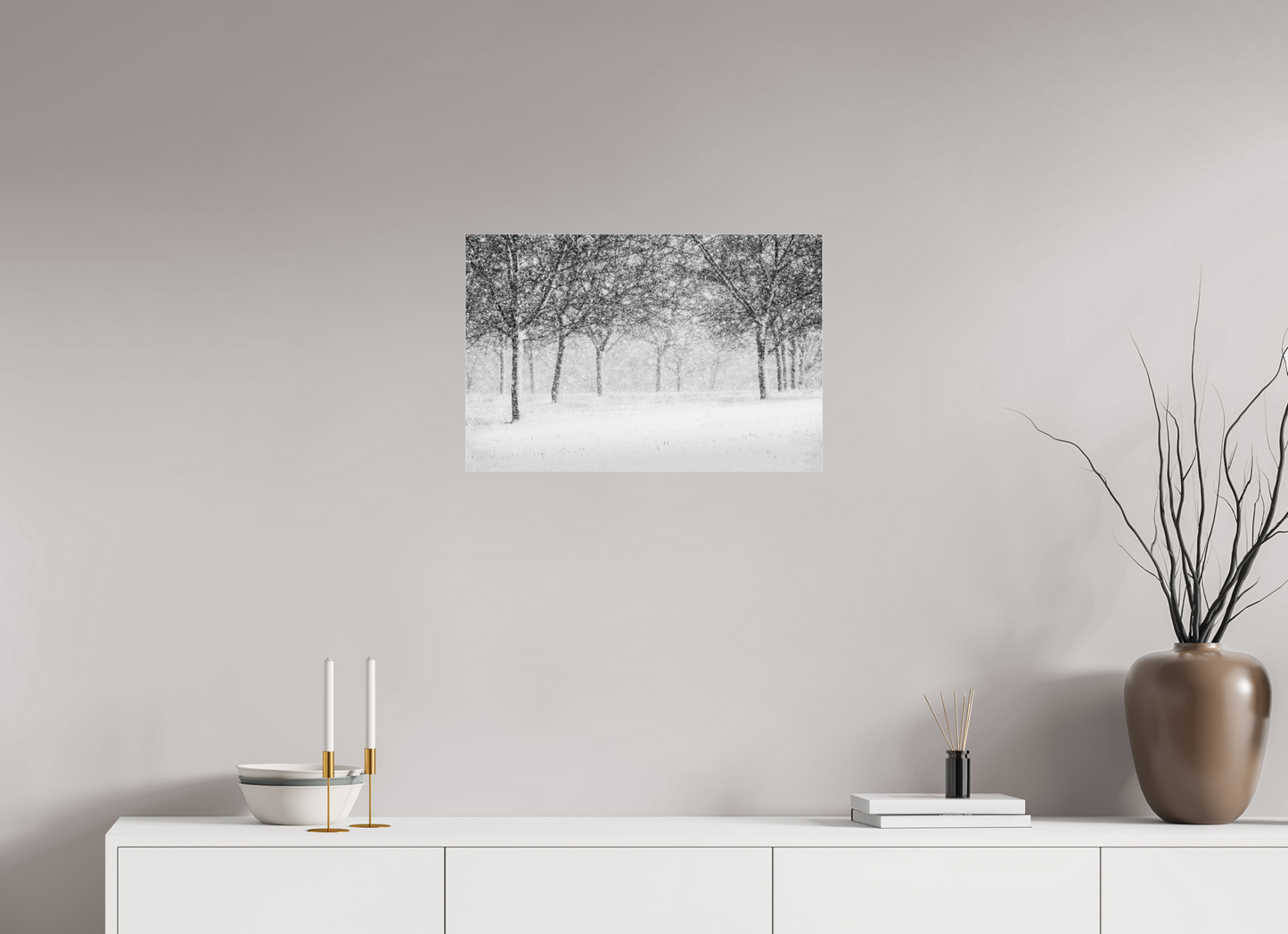Snowy Orchard 1