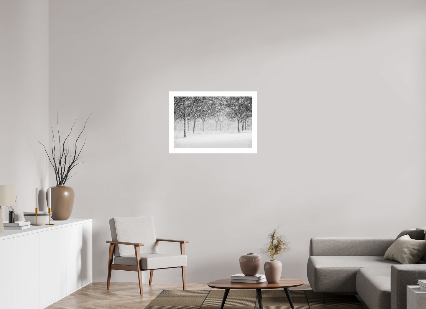 Snowy Orchard 1