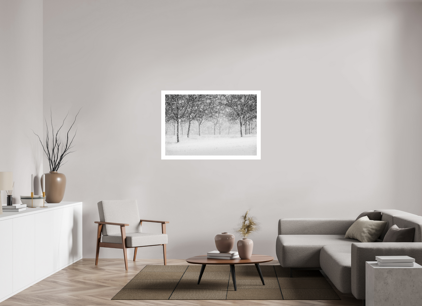 Snowy Orchard 1