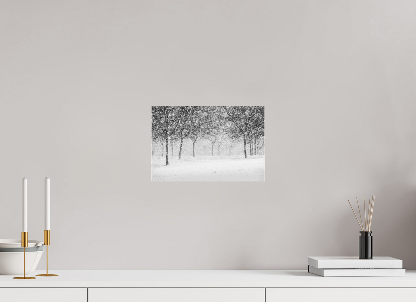 Snowy Orchard 1